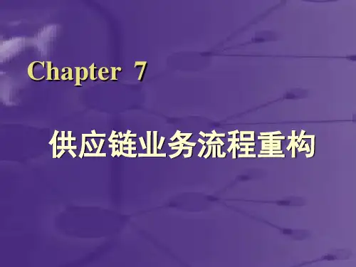 供应链业务流程重构