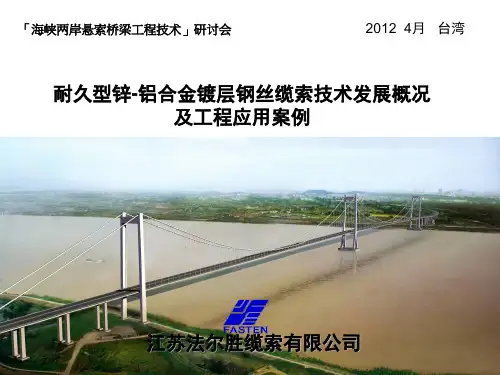 锌-铝合金镀层钢丝缆索技术(20120420)