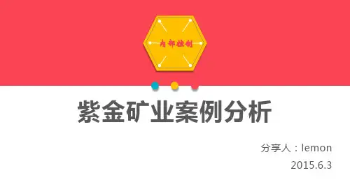 紫金矿业环境内控案例分析