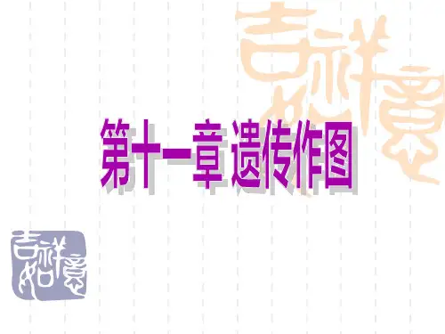 第十一章遗传作图ppt课件