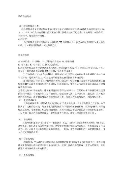 波峰焊技术
