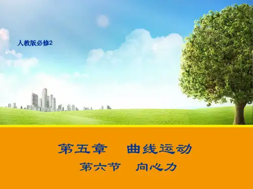 5.6 向心力 (人教版必修2)