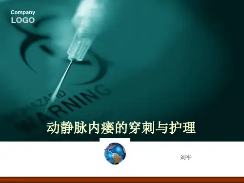 动静脉内瘘的穿刺与护理PPT课件