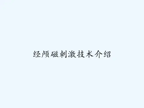 经颅磁刺激技术介绍ppt