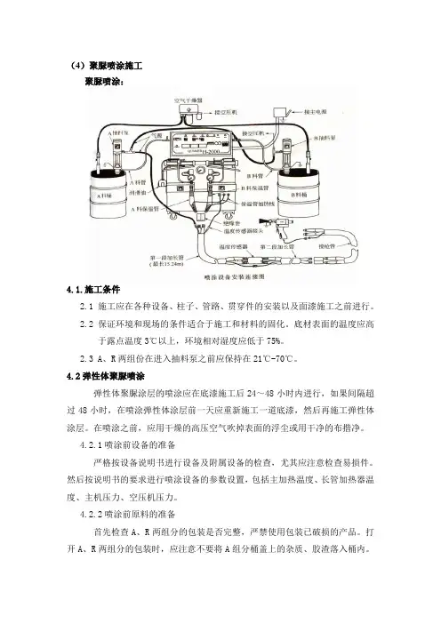 聚脲喷涂施工方案