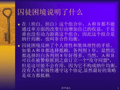 清华大学博弈论讲义ppt课件