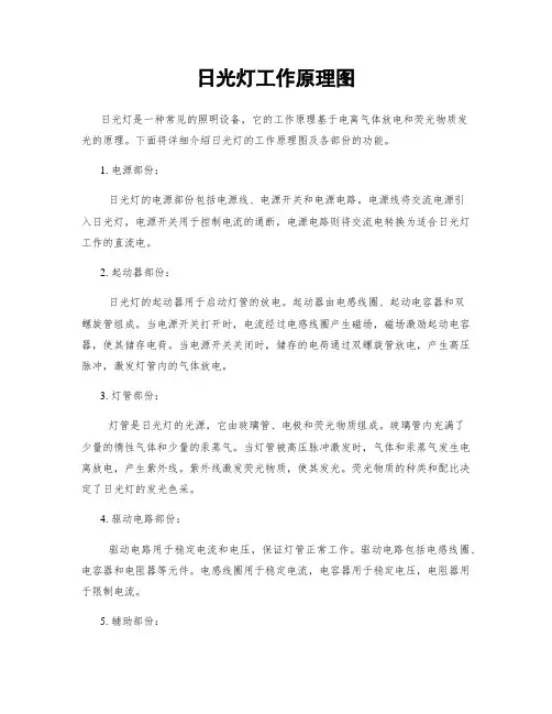 日光灯工作原理图