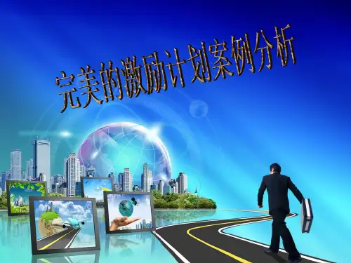 完美的激励计划案例分析