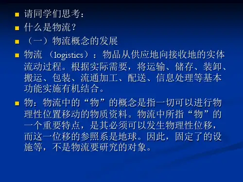 物流管理企业物流管理