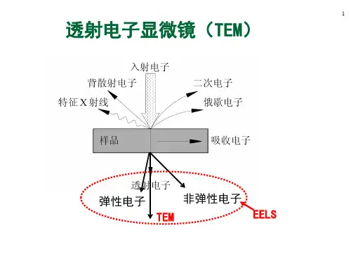 材料现代测试分析技术-TEM透射电镜