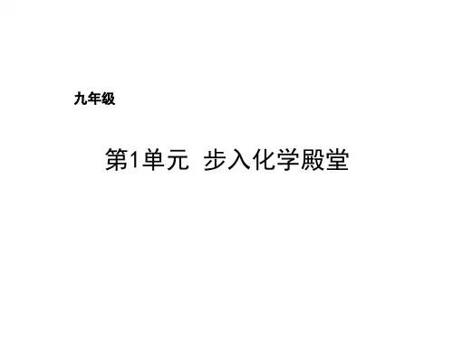 步入化学殿堂PPT课件