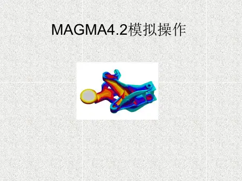 magma-压铸模拟操作实例说明