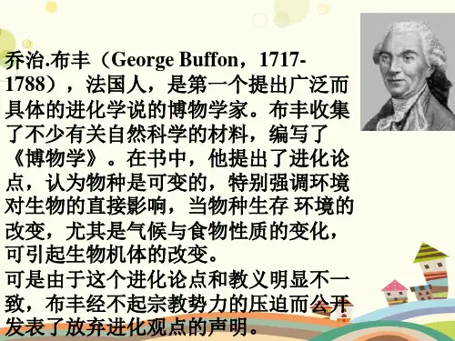生物进化 完整版课件