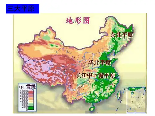 中国平原与丘陵