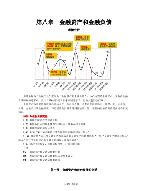 2020年中级会计师 会计实务 第35讲_金融资产的分类(1)