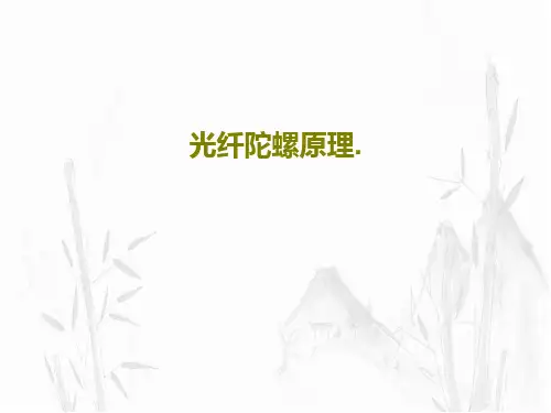 光纤陀螺原理.共29页