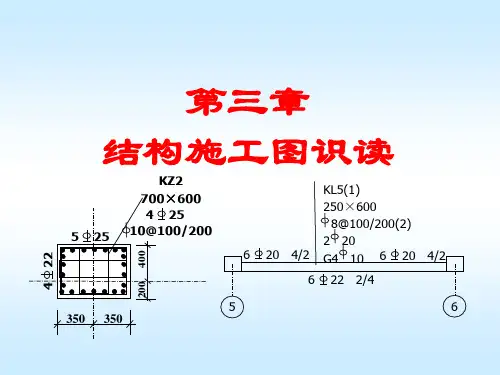 平法施工图识读3(框架梁制图规则)
