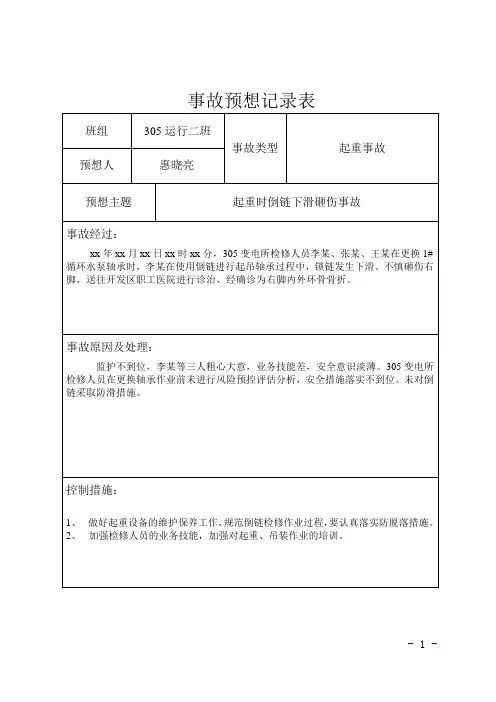 事故预想 (2)