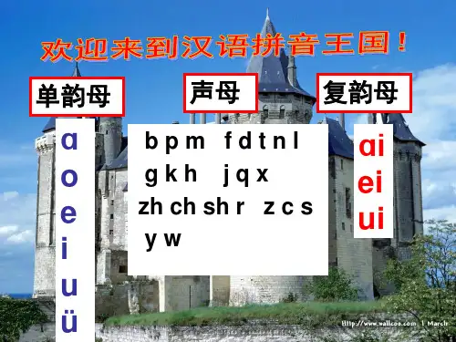 人教版汉语拼音aoouiu