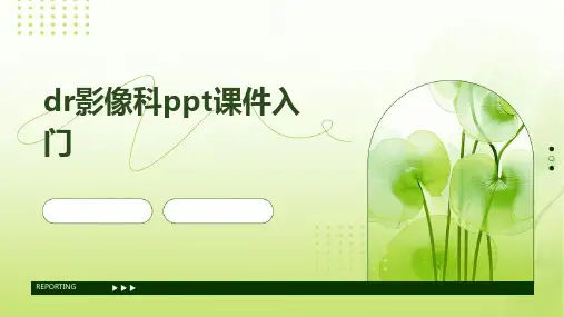 DR影像科ppt课件入门