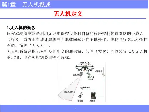 无人机技术基础与技能训练 第1章 无人机概述