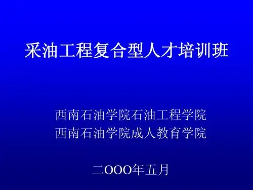 渗流力学1
