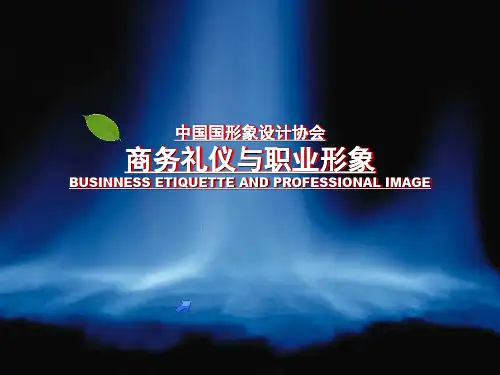 商务礼仪与职业形象标准课件