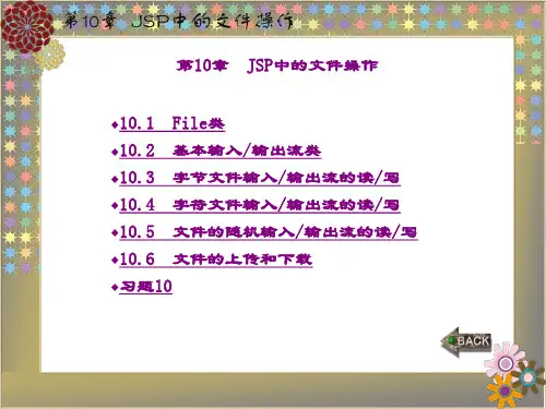 精品课件-Web应用开发技术-第十章