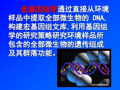 宏基因组学