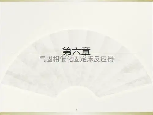 6气固相催化反应固定床反应器