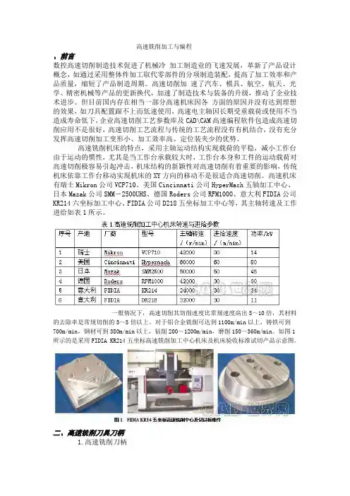 加工中心五轴UG编程入门