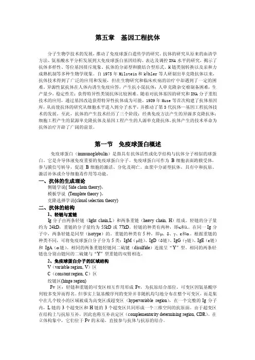 基因工程抗体