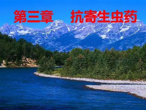 动物药理学 第三章 抗寄生虫药