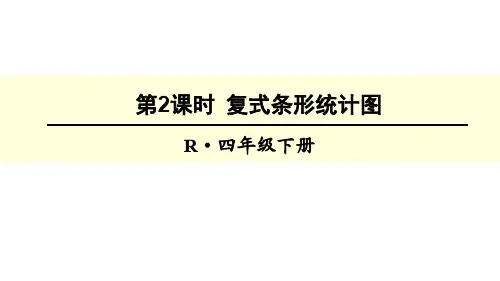 人教版小学数学四年级下册第八单元复式条形统计图