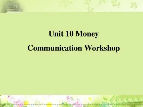 Unit 10 Communication Workshop 课件 1-优质公开课-北师大版高中必修4精品