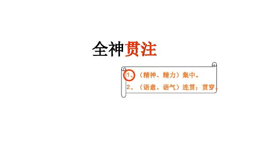 三年级下册语文课件-32. 全神贯注丨沪教版(共25张PPT)