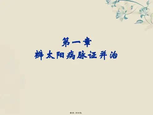 1-太阳病篇