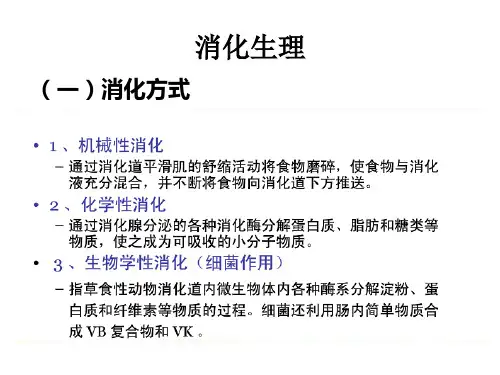 消化生理