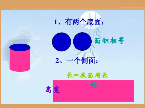 圆柱的表面积优秀课件ppt