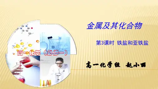 铁盐和亚铁盐课件