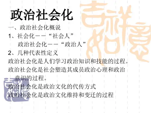 政治社会化