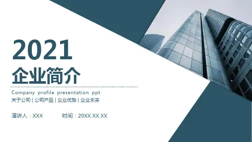 公司简介PPT(简约大方、公司介绍)