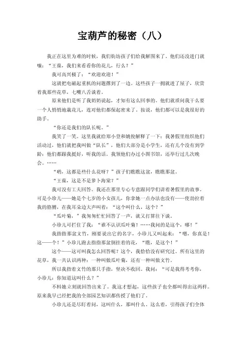 宝葫芦的秘密（八）