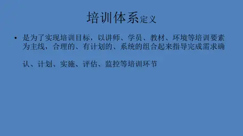 如何搭建培训体系