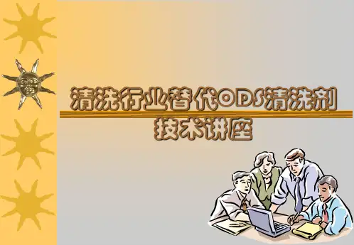 清洗剂技术讲座