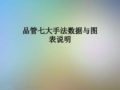 品管七大手法数据与图表说明
