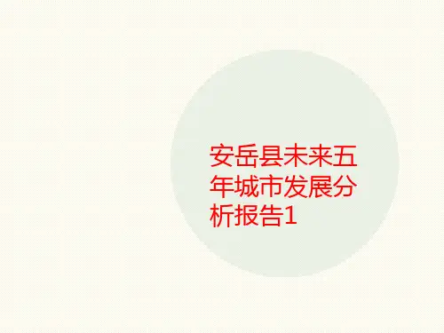安岳县未来五年城市发展分析报告1