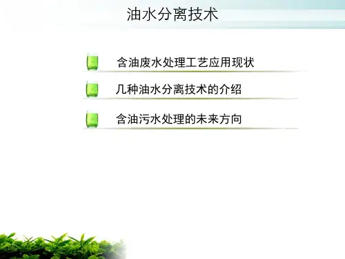 油水分离器ppt课件