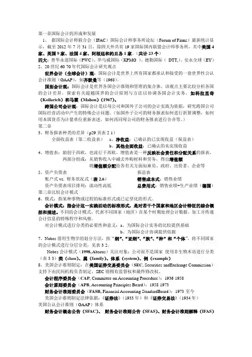 国际会计