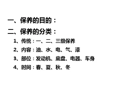 火花塞的保养